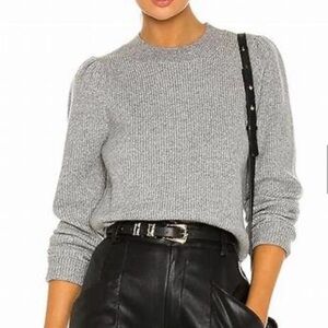Tularosa Revolve Josephine Gray sweater size M NWT